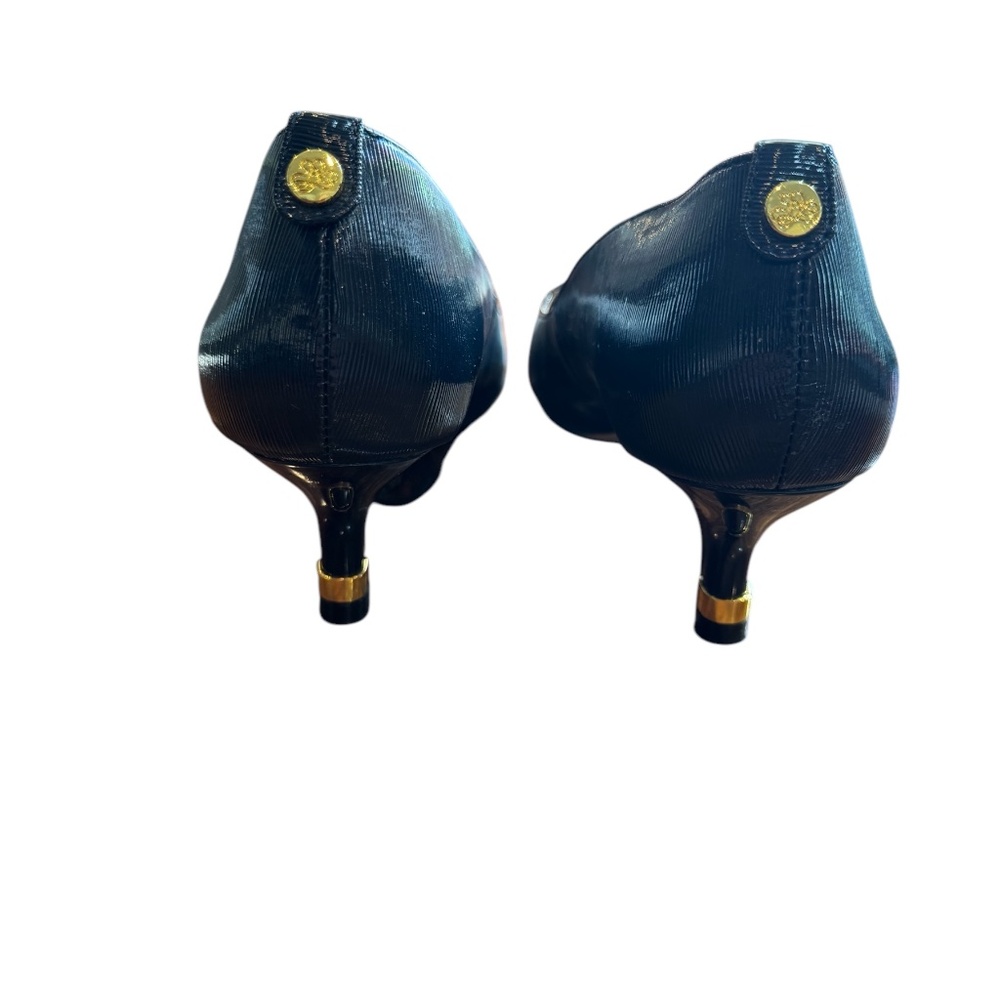 Womens J.Renee, Patent Pump.  Color: Navy, Size: 8 1/2M - Picture 4 of 7